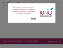 Tablet Screenshot of centrounoalicante.es